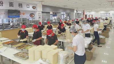5000+份盒飯出品，華逸府為重大活動提供應(yīng)急供餐保障